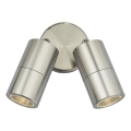 Där Lighting ORT0968 - LED vanjsko zidno spot svjetlo ORTEGA 2xGU10/5W/230V IP65 sjajni krom