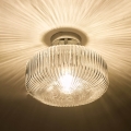 Där Lighting RIV5208 - Kupaonska nadgradna stropna svjetiljka RIVA 1xE27/60W/230V IP44 sjajni krom