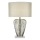 Där Lighting SYR4235 - Stolna svjetiljka SYRACUSE 1xE27/60W/230V sjajni krom/krem boja