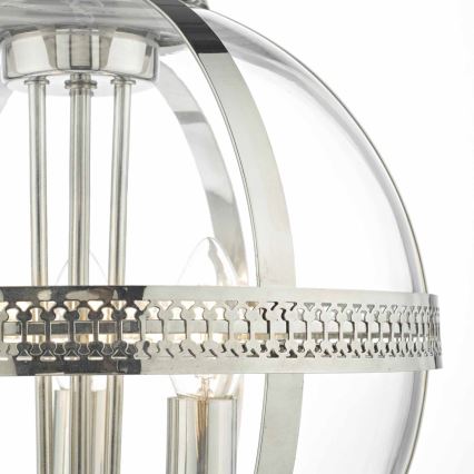 Där Lighting VAN0338 - Luster na lancu VANESSA 3xE14/40W/230V sjajni krom