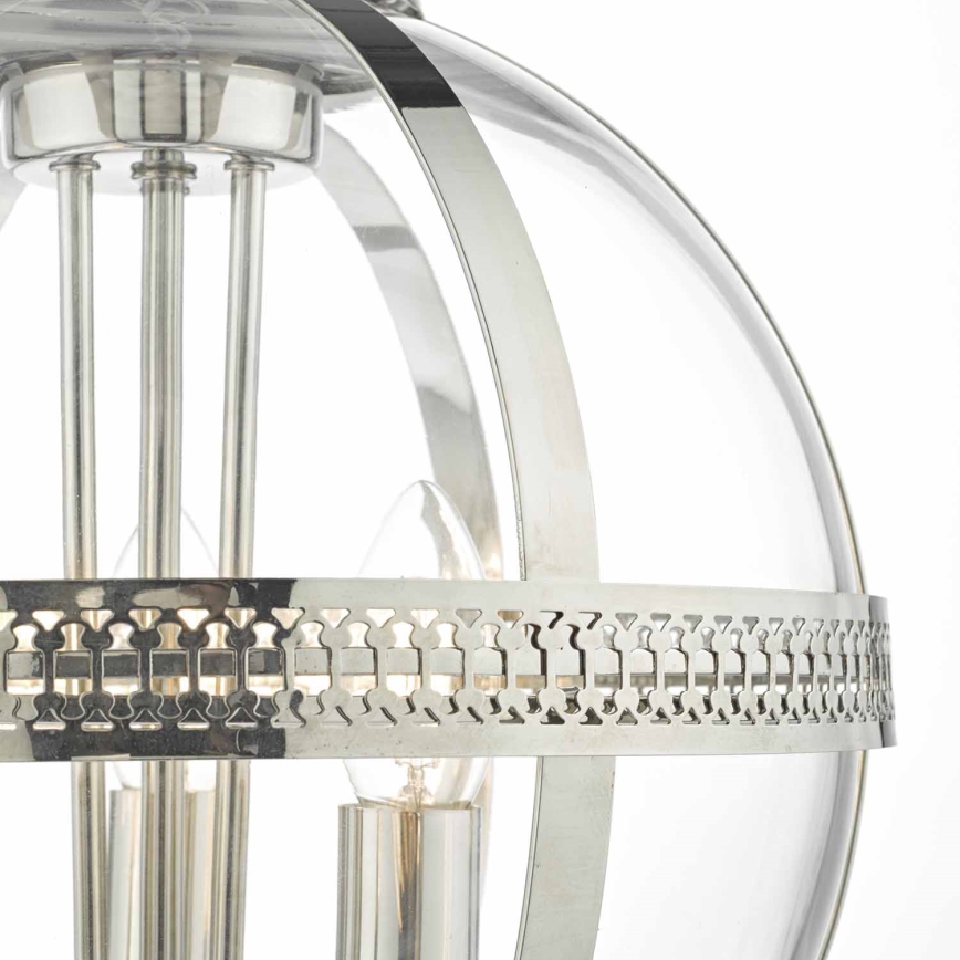 Där Lighting VAN0338 - Luster na lancu VANESSA 3xE14/40W/230V sjajni krom