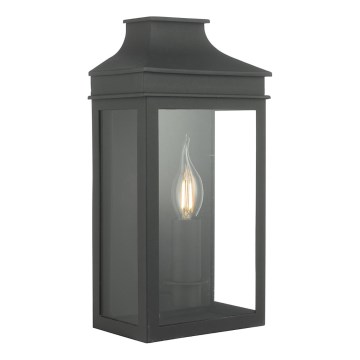 Där Lighting VAP5222 - Vanjska zidna svjetiljka VAPOUR 1xE14/60W/230V IP44 crna