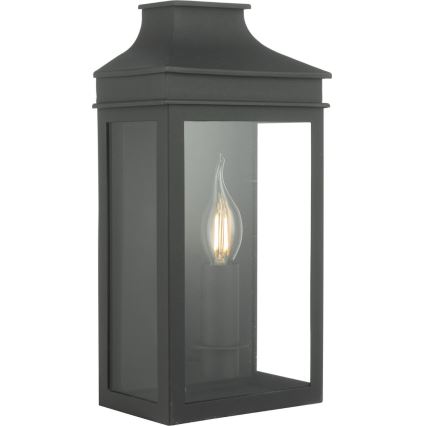 Där Lighting VAP5222 - Vanjska zidna svjetiljka VAPOUR 1xE14/60W/230V IP44 crna
