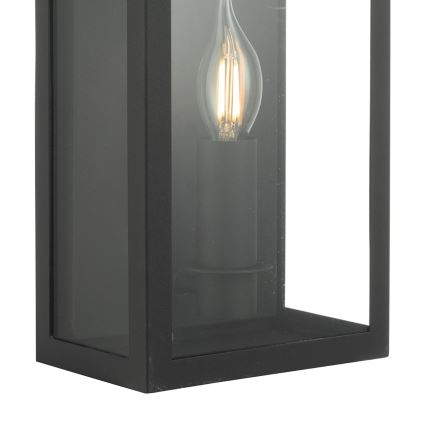 Där Lighting VAP5222 - Vanjska zidna svjetiljka VAPOUR 1xE14/60W/230V IP44 crna