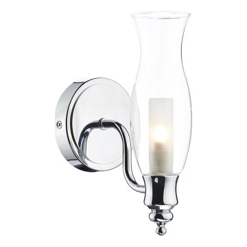 Där Lighting VES0750 - Zidna svjetiljka za kupaonicu VESTRY 1xG9/25W/230V IP44 sjajni krom