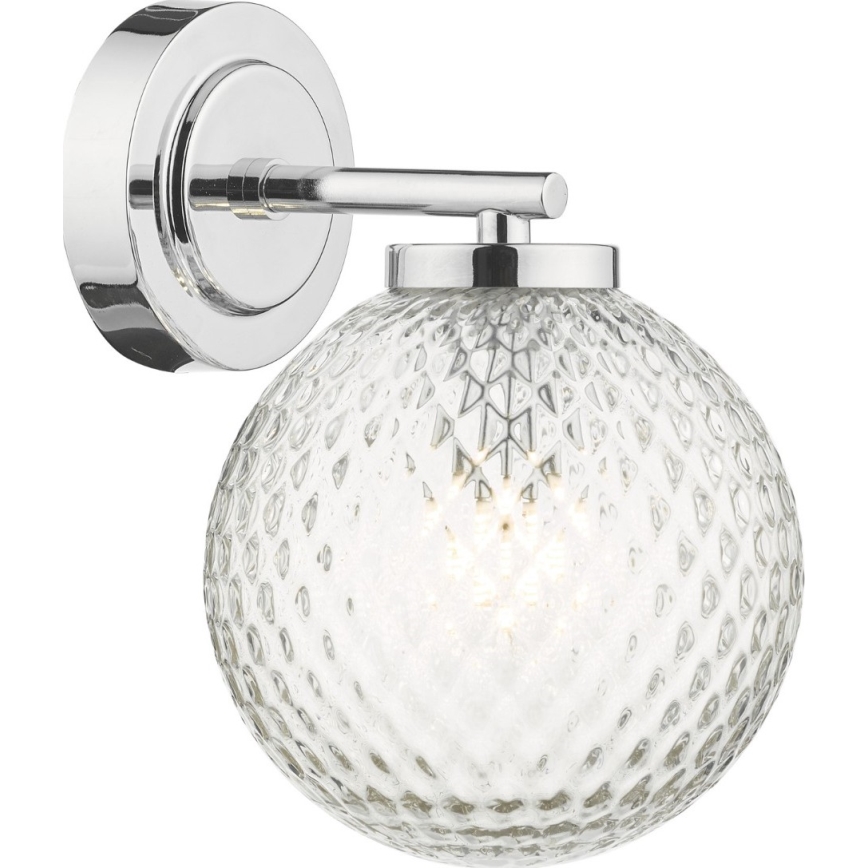 Där Lighting WAY0750 - Kupaonska zidna svjetiljka WAYNE 1xG9/3W/230V IP44 sjajni krom
