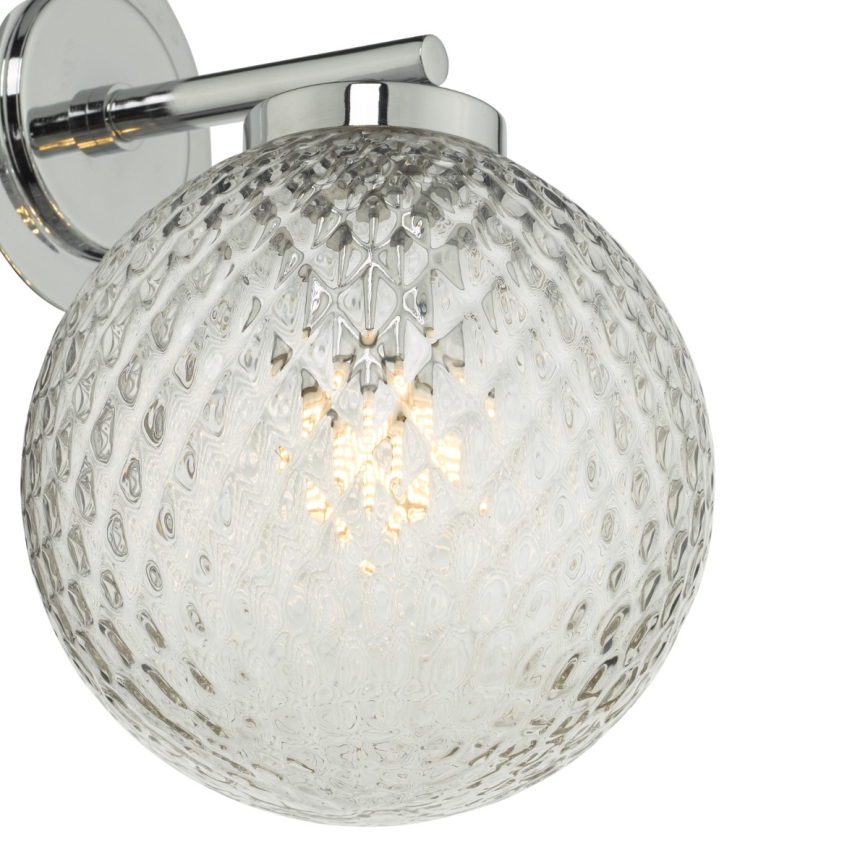 Där Lighting WAY0750 - Kupaonska zidna svjetiljka WAYNE 1xG9/3W/230V IP44 sjajni krom