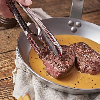 De Buyer 4788.24N - Poslužna kliješta, 24 cm, nehrđajući čelik