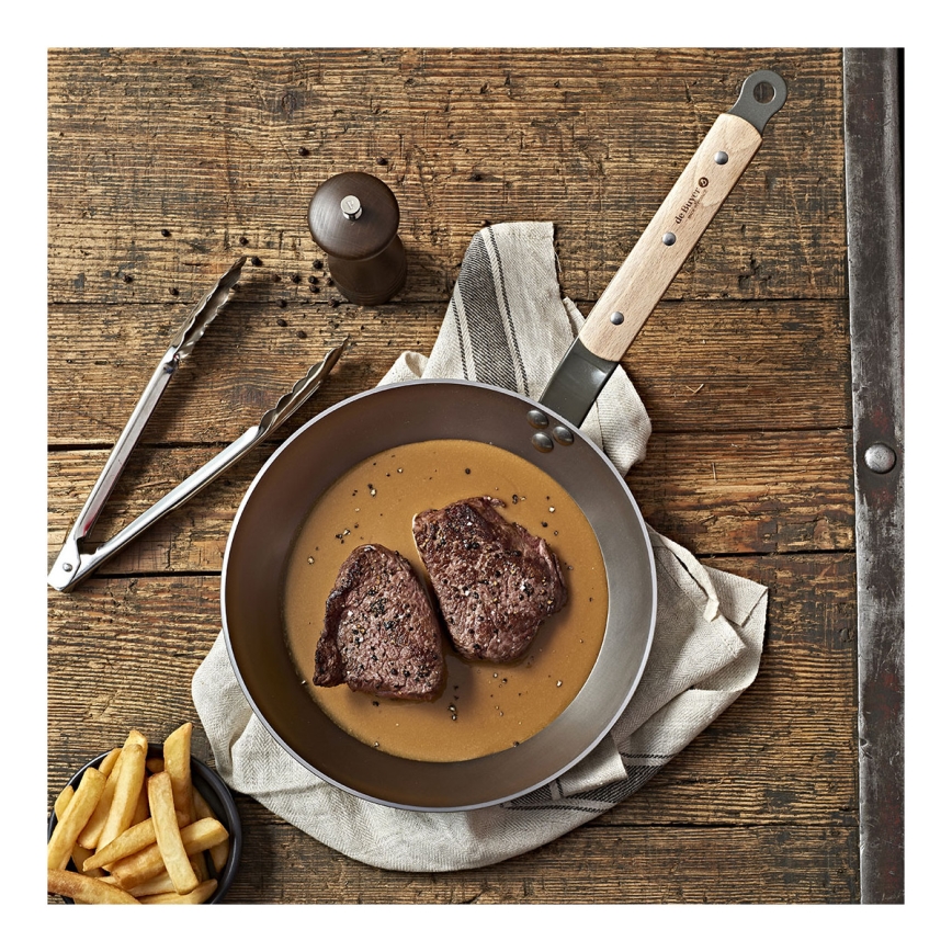 De Buyer 5710.26 - Tava MINERAL B BOIS 26 cm, čelik