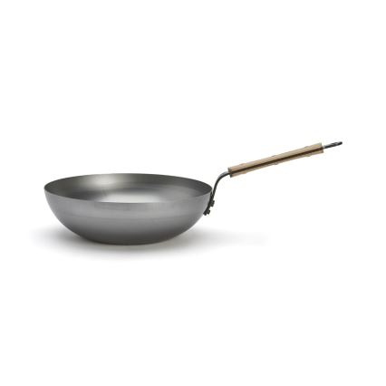 De Buyer 5717.28 - Wok tava MINERAL B BOIS 28 cm