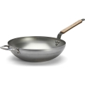 De Buyer 5717.32 - Wok tava MINERAL B BOIS 32 cm