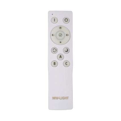 De Markt - LED Prigušiva dječja stropna svjetiljka HI-TECH 1xLED/50W/230V + daljinski upravljač