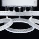 De Markt - LED Prigušiva stropna svjetiljka AURICH LED/70W/230V + daljinsko upravljanje