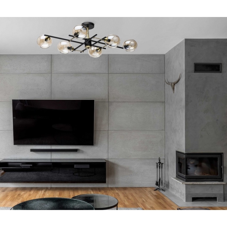 De Markt - Nadgradni luster HAMBURG 6xE14/40W/230V