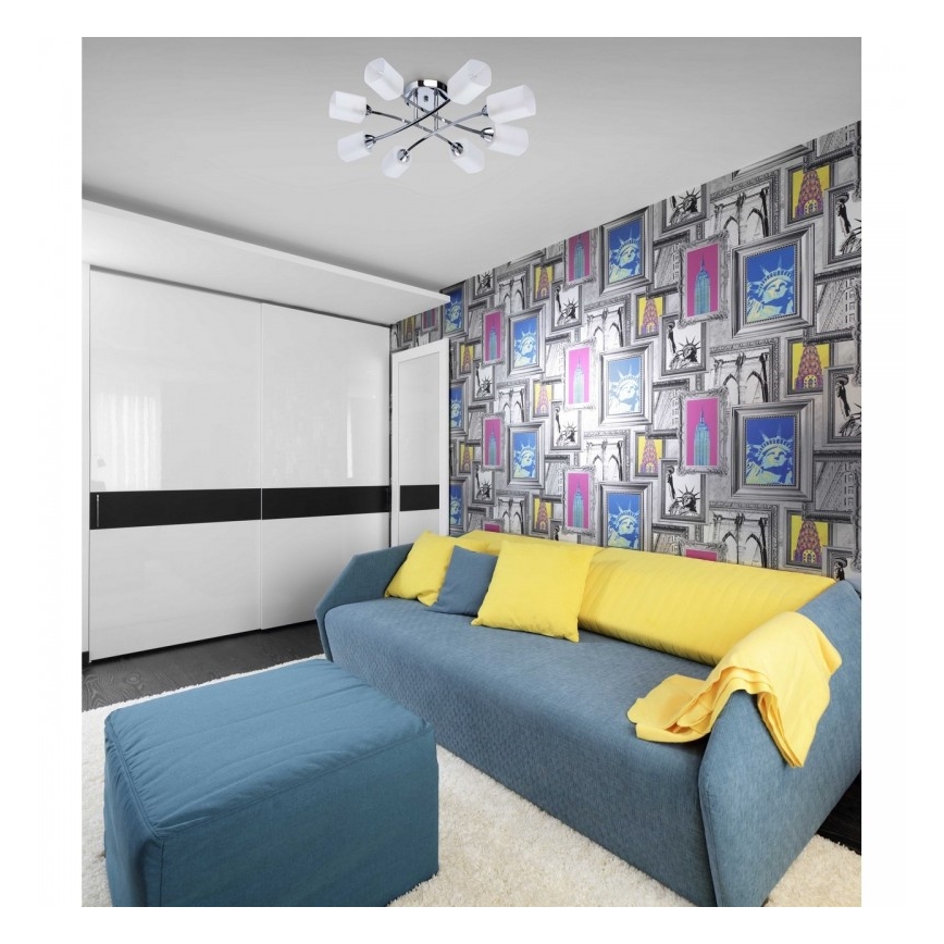 De Markt - Ugradbeni luster MEGAPOLIS 8xE14/60W/230V