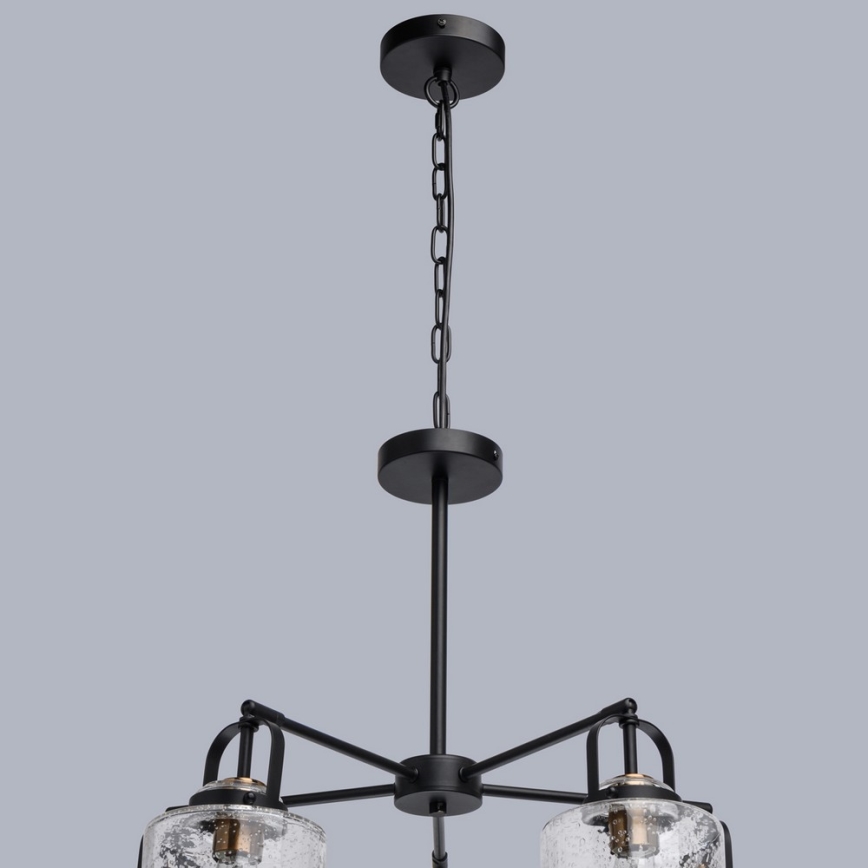 De Markt - Viseći luster MEGAPOLIS WALTER 5xE27/10W/230V