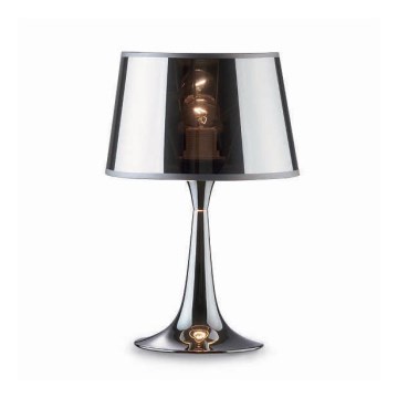 deal Lux - Stolna lampa LONDON 1xE27/60W/230V sjajni krom