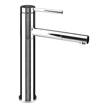 Deante BGE_022K - Miješalica za umivaonik s izvlačivim tušem ORA 30,9 cm, sjajni krom