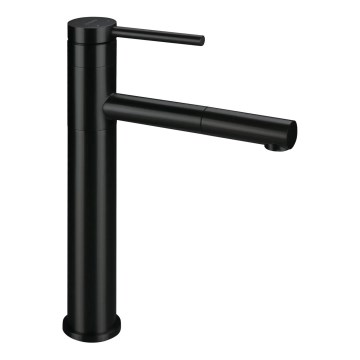 Deante BGE_N22K - Umivaonička baterija s izvlačivom prskalicom ORA 30,9 cm crna