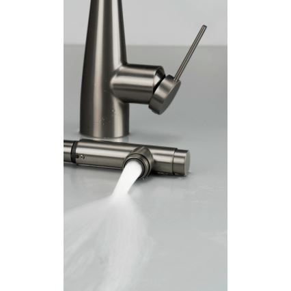 Deante BRE_D75M - Kuhinjska miješalica s izvlačivom slavinom ERIDAN titan