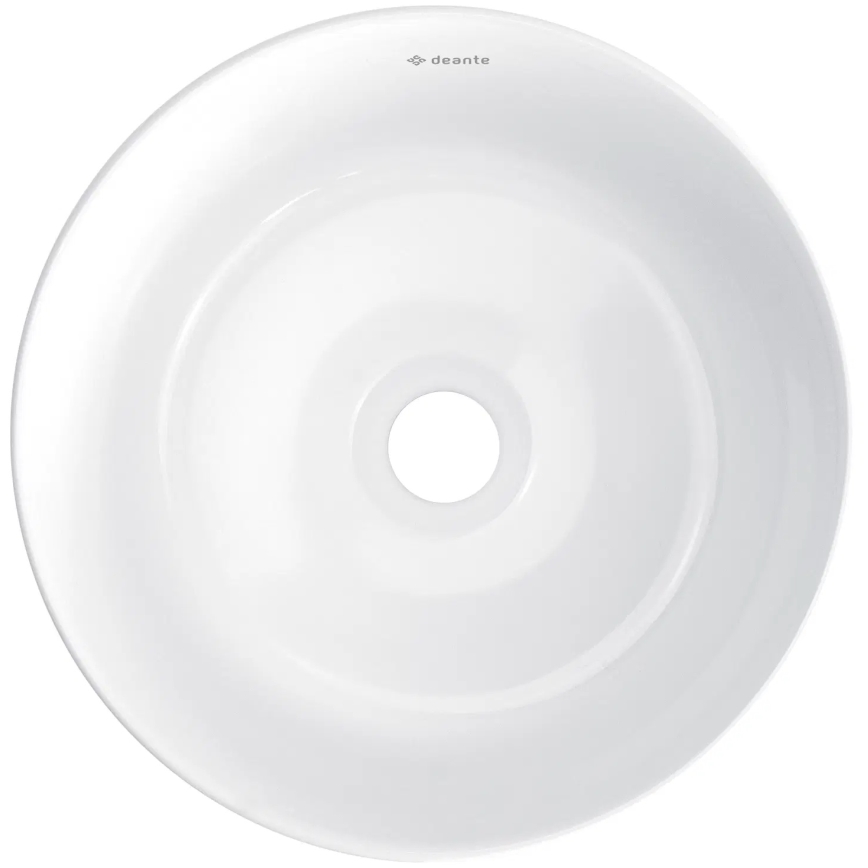 Deante CDJ_6U2S - Nadgradni umivaonik JASMIN pr. 28 cm keramika/bijela