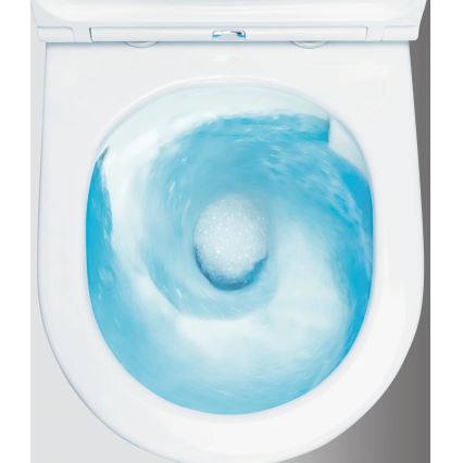Deante CDJD6RPS - Stojeći WC s daskom JASMIN keramika/bijela