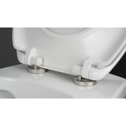 Deante CMOD6SPW - Viseća WC školjka s daskom BORO keramika/bijela