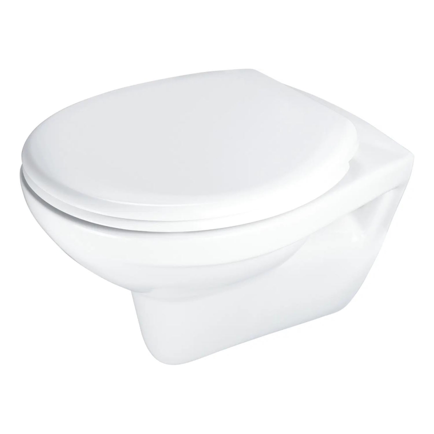 Deante CMOD6SPW - Zidni WC s daskom SoftClose BORO keramika/bijela