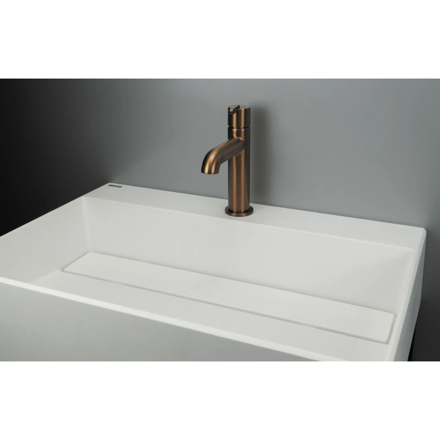 Deante CQR_AU6M - Nadgradni umivaonik CORREO 40x60 cm granit/alabaster