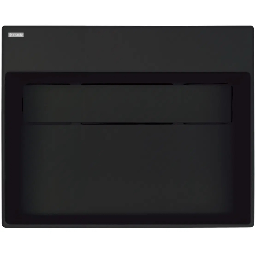 Deante CQR_NU5M - Nadgradni umivaonik CORREO 40x50 cm granit/crna