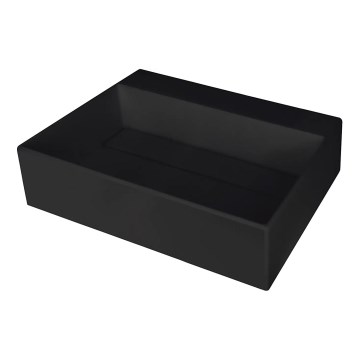 Deante CQR_NU5M - Ugradbeni umivaonik CORREO 40x50 cm granit/crna