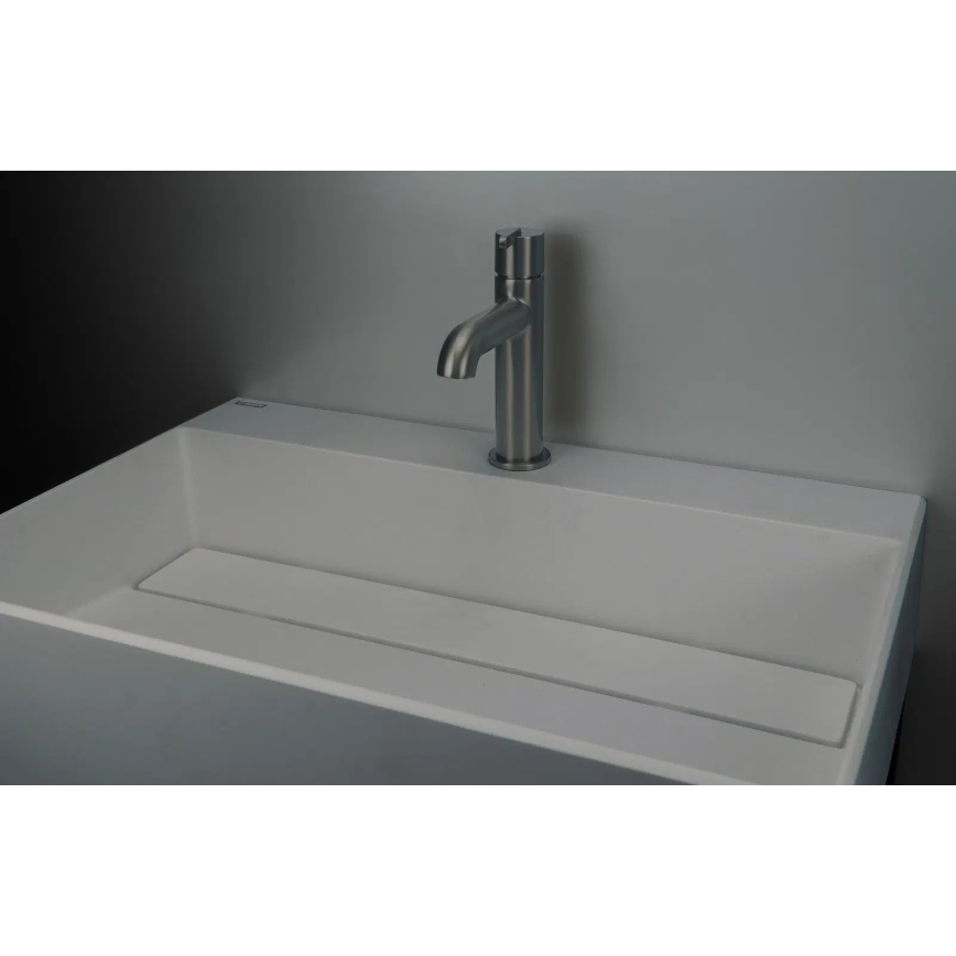 Deante CQR_SU6M - Nadgradni umivaonik CORREO 40x60cm granit/metalna siva