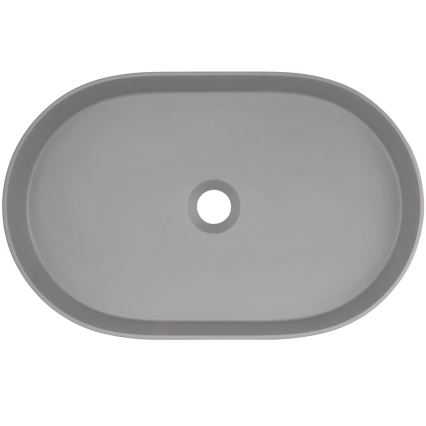 Deante CQS_SU6S - Nadpultni umivaonik SILIA 35x55 cm granit/metalno siva