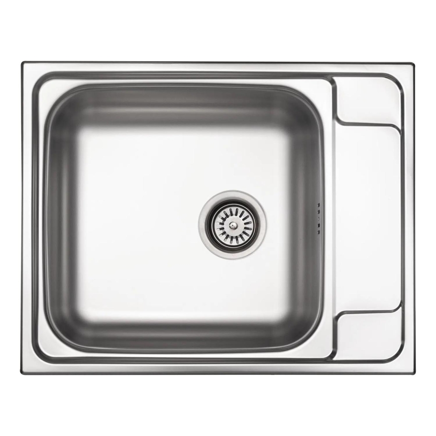 Deante ZEO_011B - Kuhinjska sudopera SOUL 50x63 cm satin