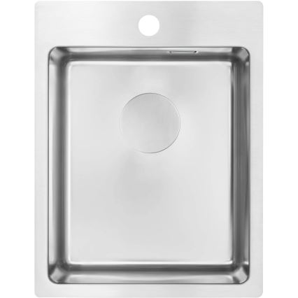 Deante ZPO_010E - Kuhinjski sudoper OLFATO 50,5x39 cm četkani čelik
