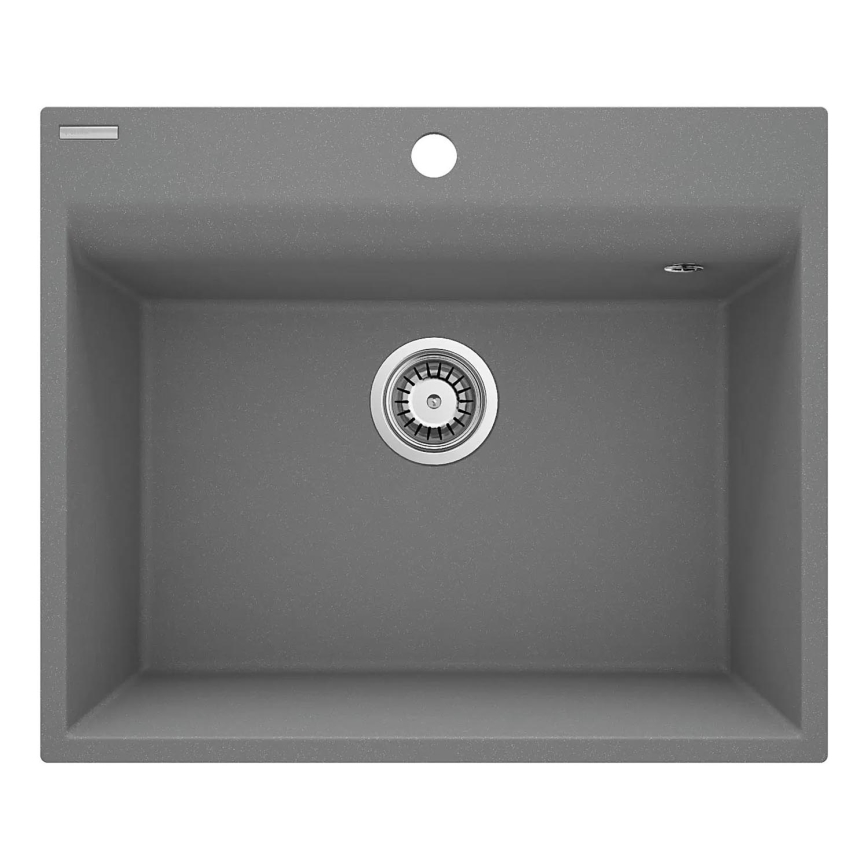 Deante ZRC_S10A - Kuhinjski sudoper CORIO 50x60 cm granit/metalna siva
