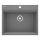 Deante ZRC_S10A - Kuhinjski sudoper CORIO 50x60 cm granit/metalno siva