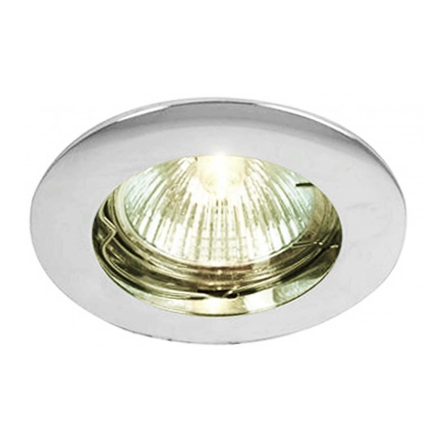 Deko-Light 120018 - Ugradbena svjetiljka RUND 1xGU5,3-MR16/35W/12V sjajni krom