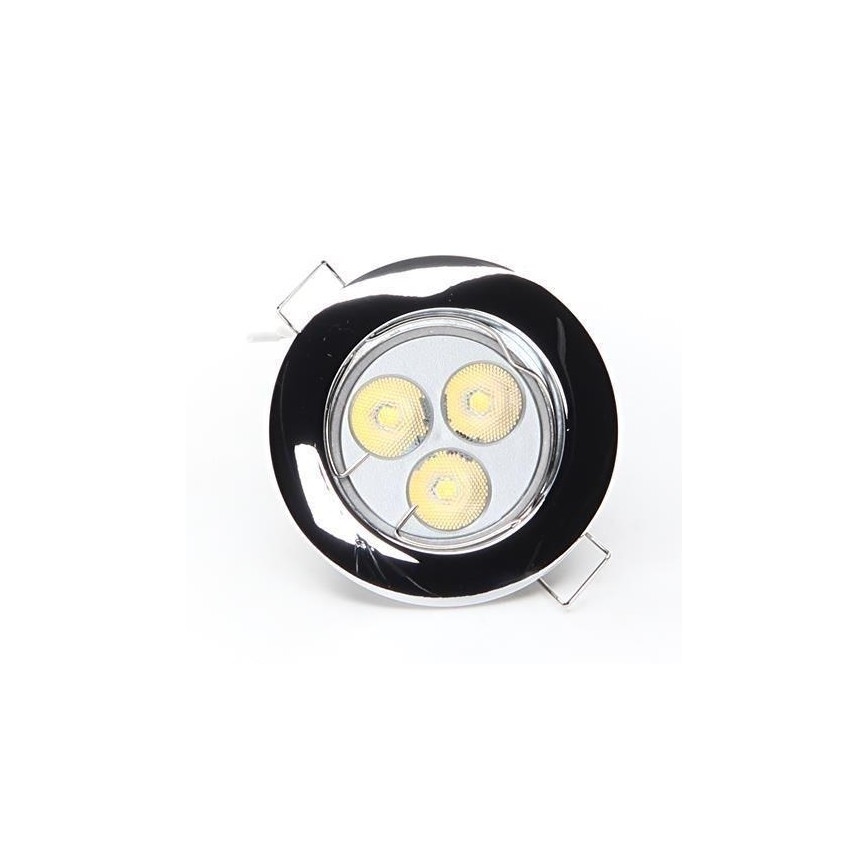 Deko-Light 120018 - Ugradbena svjetiljka RUND 1xGU5,3-MR16/35W/12V sjajni krom
