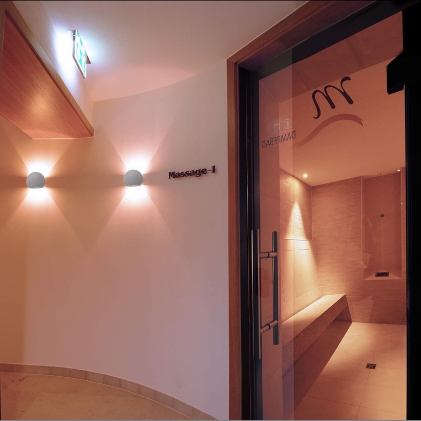 Deko-Light 341177 - Zidna svjetiljka OSANO 1xG9/25W/230V beton