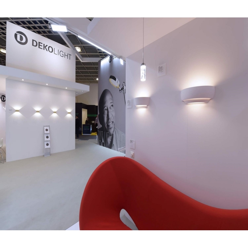 Deko-Light 341206 - Zidna svjetiljka TWYNNDA 1xE14/40W/230V bijela