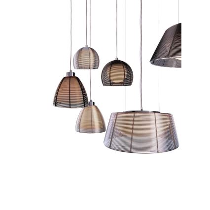 Deko-Light 342026 - Luster na sajli FILO 1xE27/60W/230V pr. 19 cm crna
