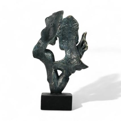 Dekoracija za stol 31,5x9,5x19 cm smola/patina