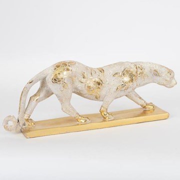 Dekoracija za stol panther 10,5x16,7x42,5 cm