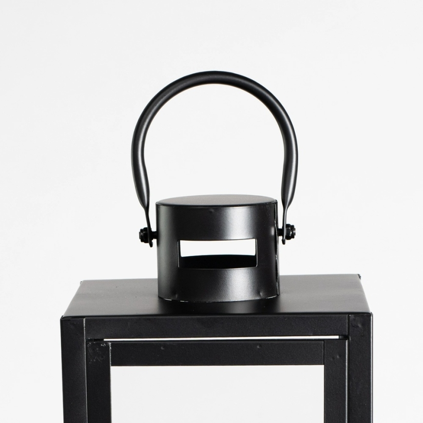 Dekorativna lanterna 49 cm crna