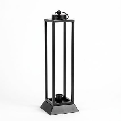Dekorativna lanterna HALL, 34 cm, crna