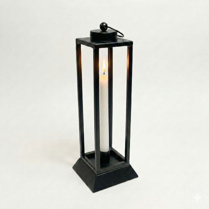 Dekorativna lanterna HALL 45,5 cm crna