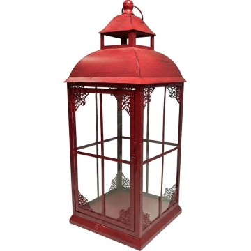 Dekorativna lanterna REDY 56 cm crvena