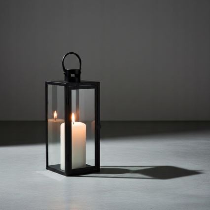 Dekorativna lanterna TOWER 29 cm crna