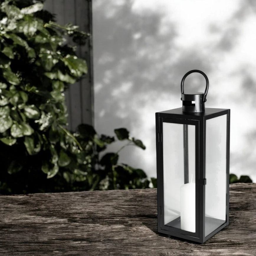 Dekorativna lanterna TOWER 63 cm crna